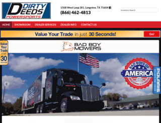 dirtydeedspowersports.com screenshot