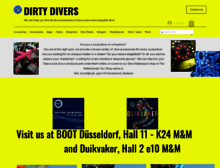 dirtydivers.nl screenshot