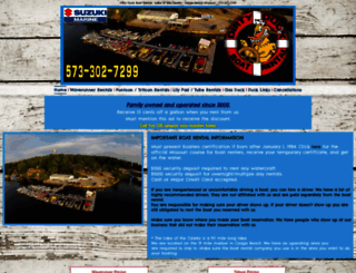 dirtyduckboatrental.com screenshot