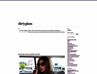dirtyglam.blogg.se screenshot