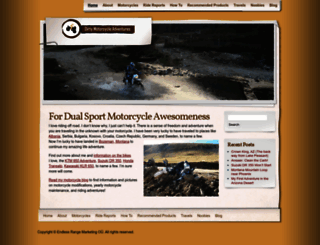dirtymotorcycleadventures.com screenshot