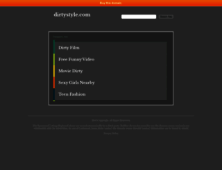 dirtystyle.com screenshot