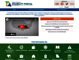 disability.mo.gov screenshot