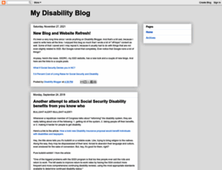 disabilityblogger.blogspot.com screenshot