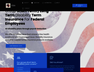 disabilityinsuranceforfederalemployees.com screenshot