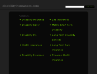 disabilityinsurances.com screenshot