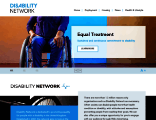 disabilitynetwork.co.uk screenshot