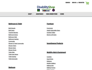 disabilityshop.com.au screenshot