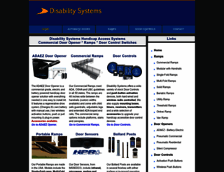 disabilitysystems.com screenshot