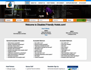 disabledfriendlyhotels.com screenshot
