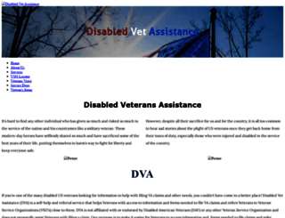 disabledvetassistance.org screenshot