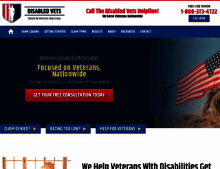 disabledvets.com screenshot