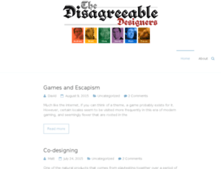 disagreeabledesigners.co.uk screenshot