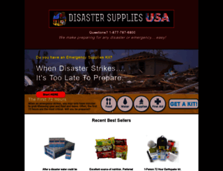 disastersuppliesusa.com screenshot