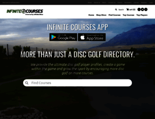 discgolfcourses.com screenshot