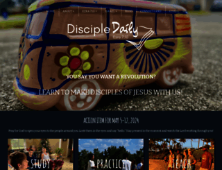 discipledaily.org screenshot