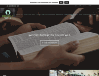 discipleship.ag.org screenshot