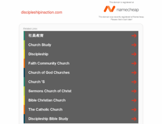 discipleshipinaction.com screenshot