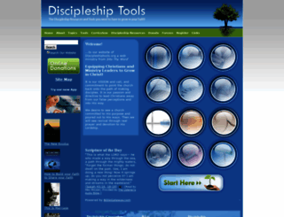 discipleshiptools.org screenshot