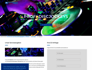 discjockey-hamburg.com screenshot