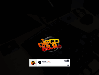 disco89fm.com screenshot