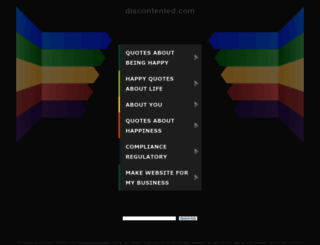 discontented.com screenshot