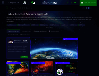 Access discord.me. Public Discord Servers and Bots️ | Discord Me