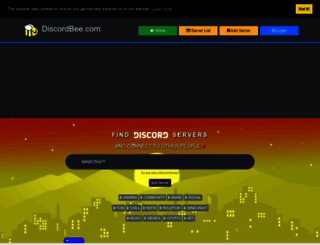 discordbee.com screenshot