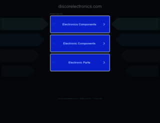 discorelectronics.com screenshot