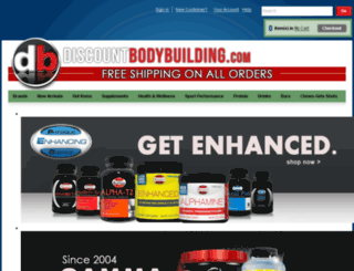 discount-bodybuilding-supplements.com screenshot