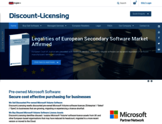 discount-licensing.com screenshot