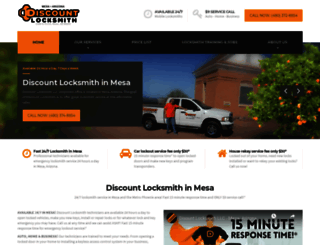 discount-locksmith-mesa.com screenshot