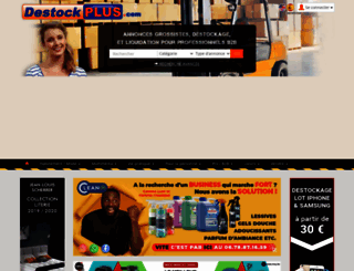 discount-pro.destockplus.com screenshot