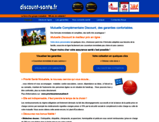 discount-sante.fr screenshot
