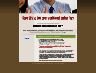 discountbusinessbrokersusa.com screenshot