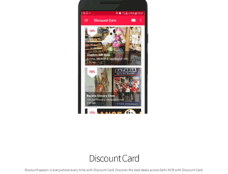 discountcard.co.in screenshot