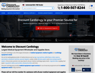 discountcardiology.com screenshot