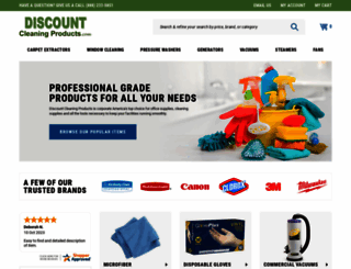 discountcleaningproducts.com screenshot
