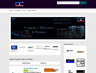 discountcodez.com screenshot