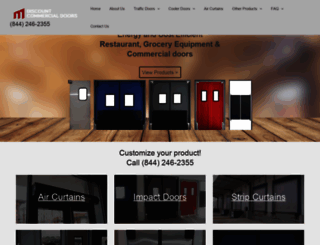 discountcommercialdoors.com screenshot