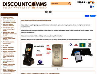 discountcomms.com screenshot
