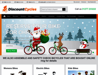 discountcycles.co.uk screenshot