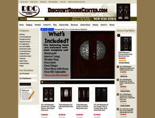 discountdoorscenter.com screenshot