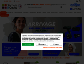 discountetqualite.fr screenshot