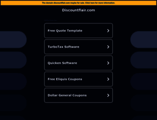 discountflair.com screenshot