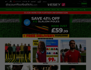 discountfootballkits.com screenshot
