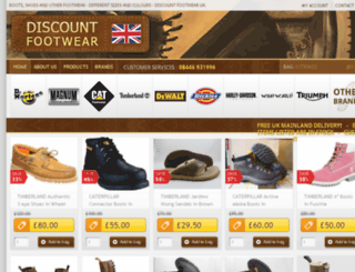 discountfootwear.co screenshot