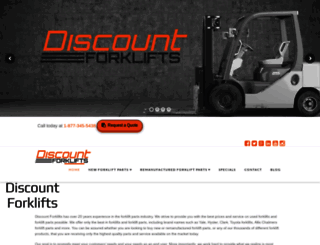 discountforklifts.com screenshot