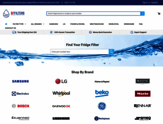 discountfridgefilters.com.au screenshot