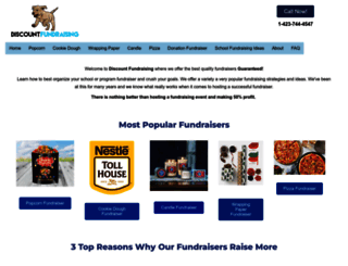 discountfundraising.com screenshot